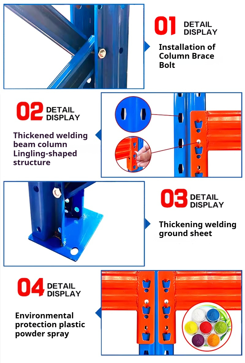 Shelf component details