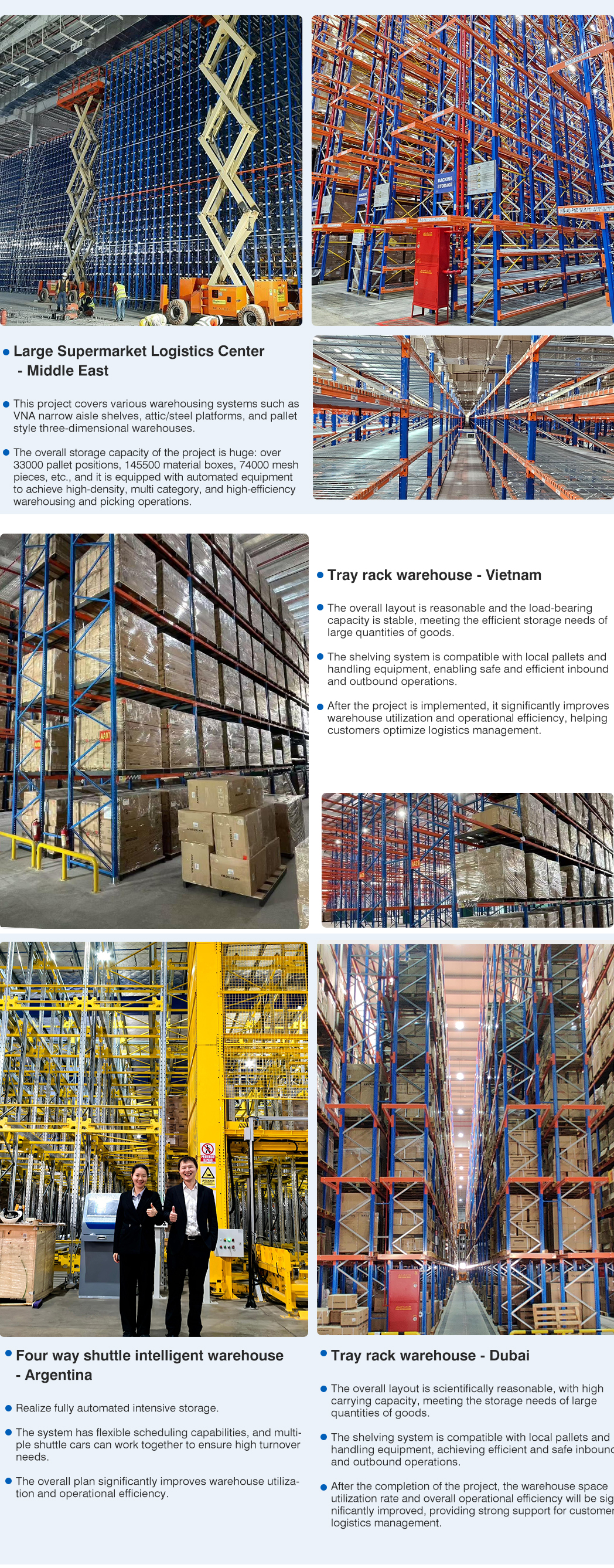 Industrial Shelving Installation