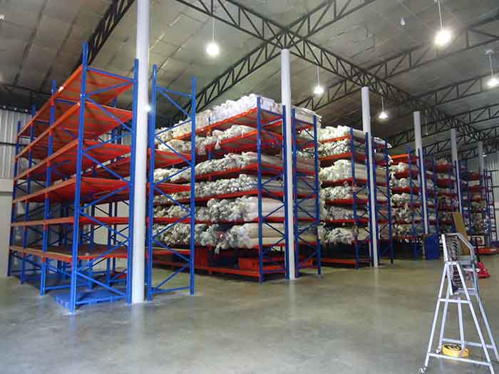 Cold-rolled Tall Stackable Steel Pallet Racking Storage Shelf Warehouse Storage Rack