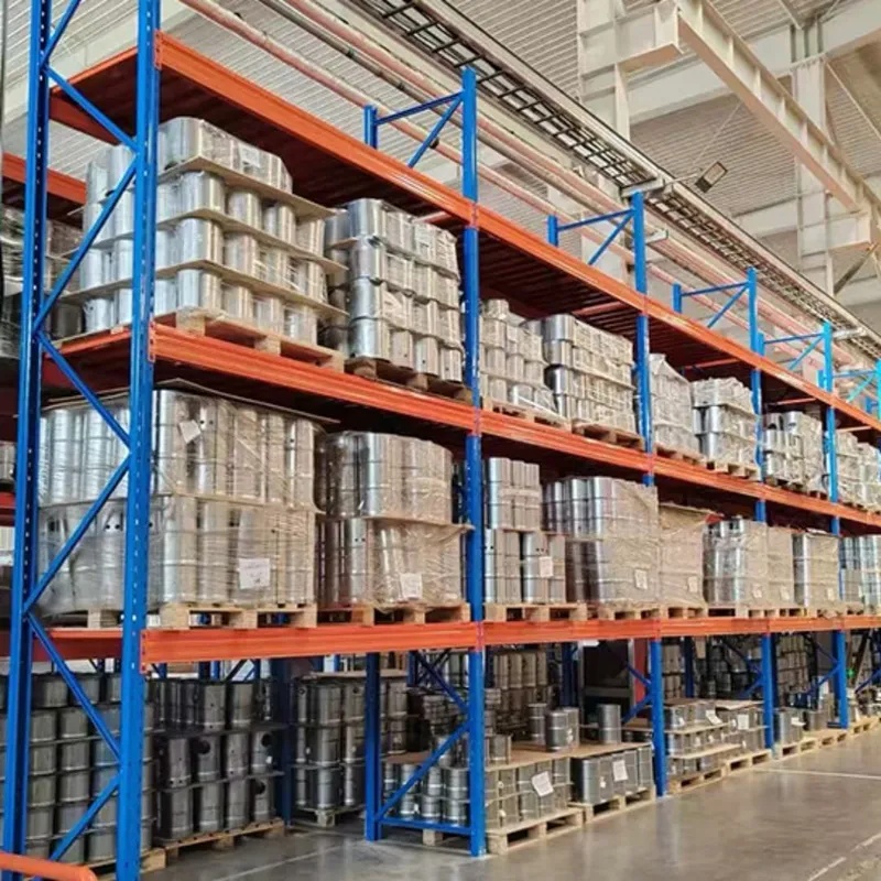 Custom Industrial Racks Steel Pallet Rack System Heavy Duty Boltless Adjustable 5-Tier Storage Rack System
