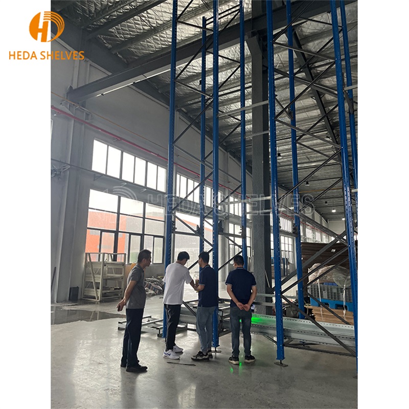 Oem Teardrop Pallet Racking Stacking Racks Shelving Industrial Shelves China Radio Shuttle Rack