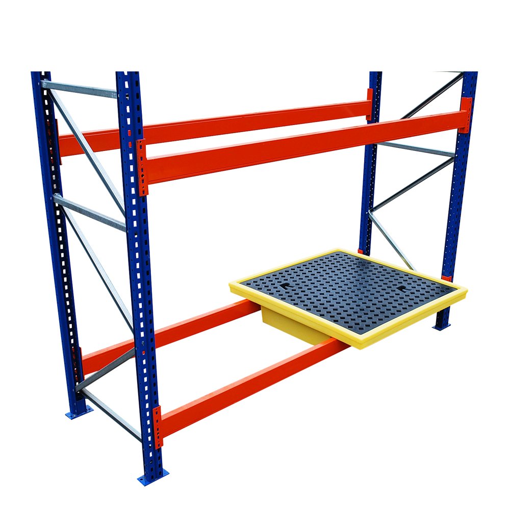 CE Certified Tear Drop Hole Heavy Duty Warehouse Rack Custom Height and Loading Capacity