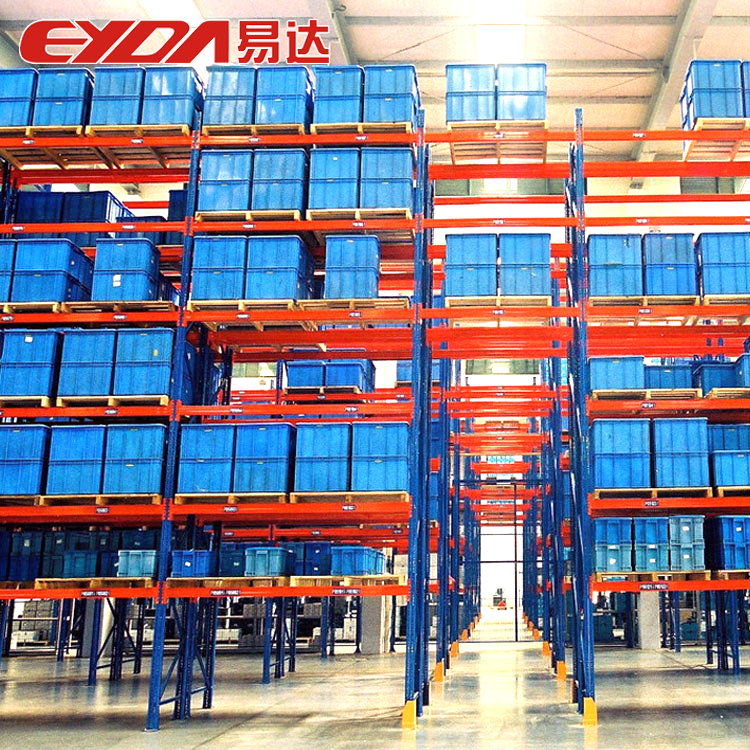 Garage Storage Factory Steel Warehouse Metal Van Rack System Heavy Duty Shelving Single Deep Industrial Pallet Rack Shelving