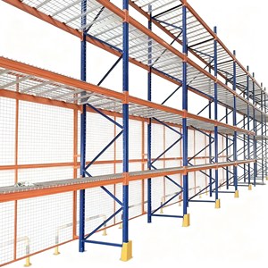 High Density Steel 3-Layer Epoxy Powder Coated Pallet Shelving System Industrial Warehouse Heavy Duty Storage Rack Customized