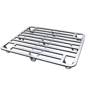 Heavy Duty Industrial Storage Factory Metal Pallet Manufacturers Forklift Warehouse Single-deep Stackable Iron Storage Rack