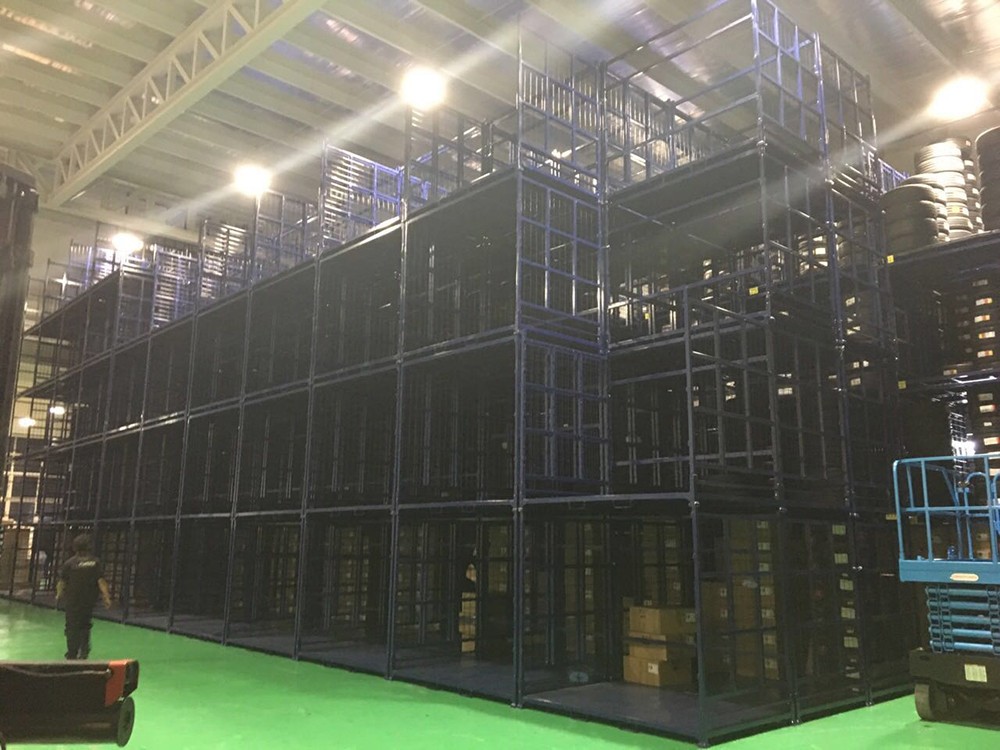 Stacking rack project in Singapore