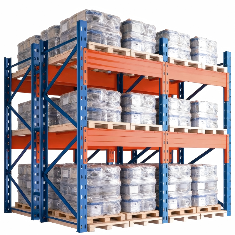Industrial Warehouse Shelving Adjustable Metal Storage Rack Commercial Logistics Factory Garage Workshop Goods Organization