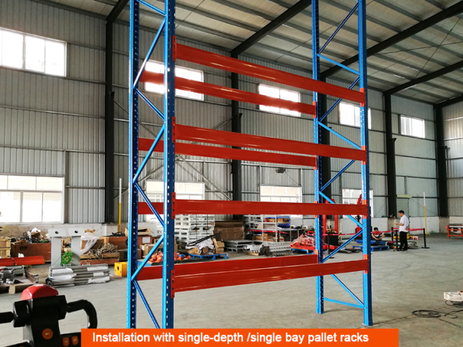 Heavy Duty Selective Pallet Steel Rack Powder Coating ESD Protection Bolted Frame High SKU/Pallet Storage Stacking Racks Shelves
