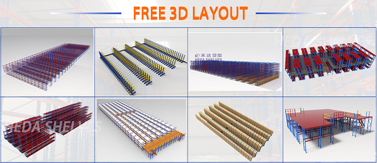 Heavy Duty Cantilever Racks H Beam Commercial Warehouse Racks Single Sided Structural Cantilever Rack