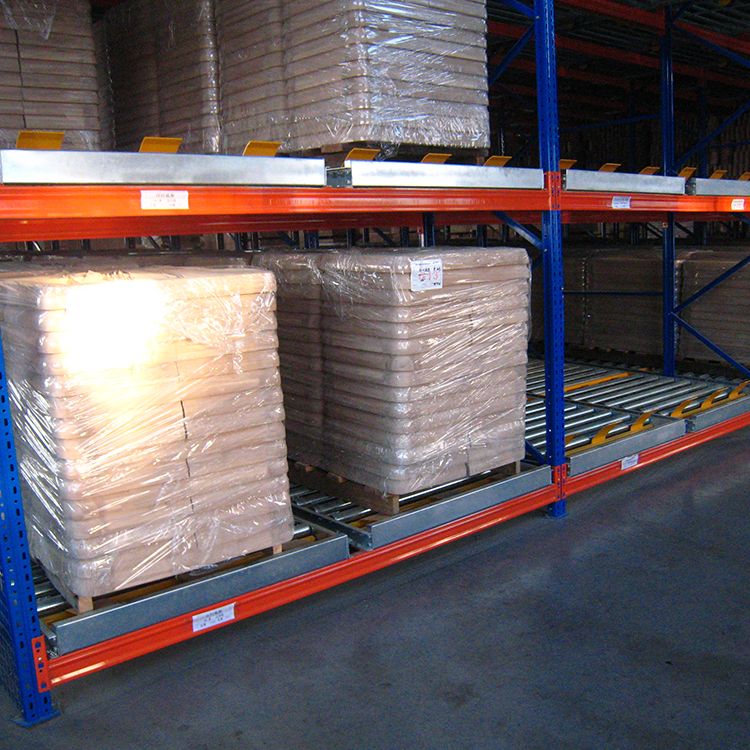 High Efficient Warehouse Storage Gravity Pallet Flow Racks Roller Rack/Pallet Flow Racking