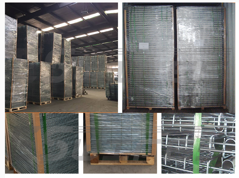 Europe Standard Fireproof Flared Channel 3 Support Channels Secure Design Metal Steel Mesh Wire Pallet Rack Decking