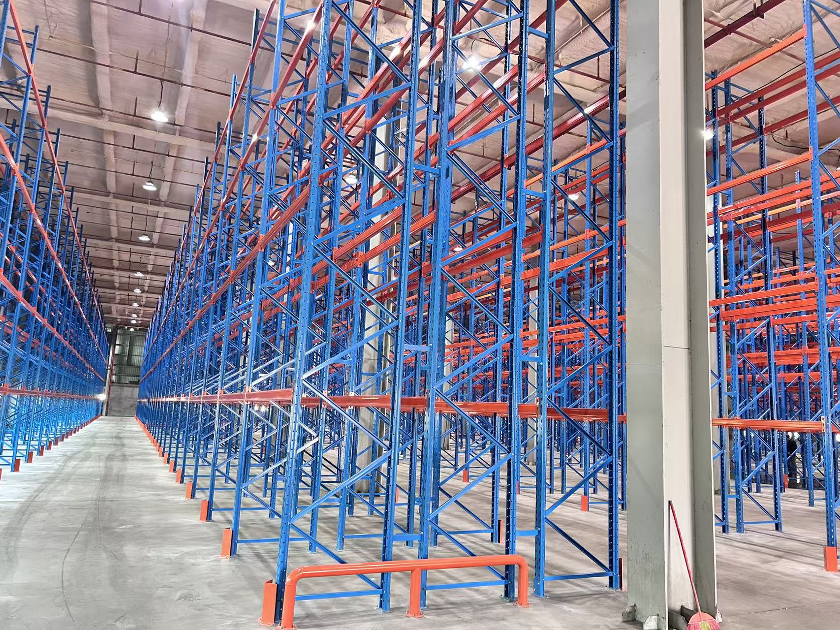 Manufacturer's Low Ex-factory Price Heavy-duty Steel Anti-Rust Corrosion Protection Pallet System Racking Industrial Warehouse