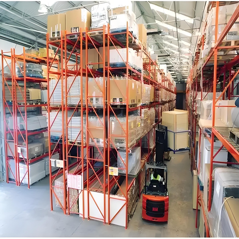 Heavy Duty Industrial Rack Adjustable Steel Garage Storage Shelving Rack for Warehouse Stacking Double Deep Pallet Rack