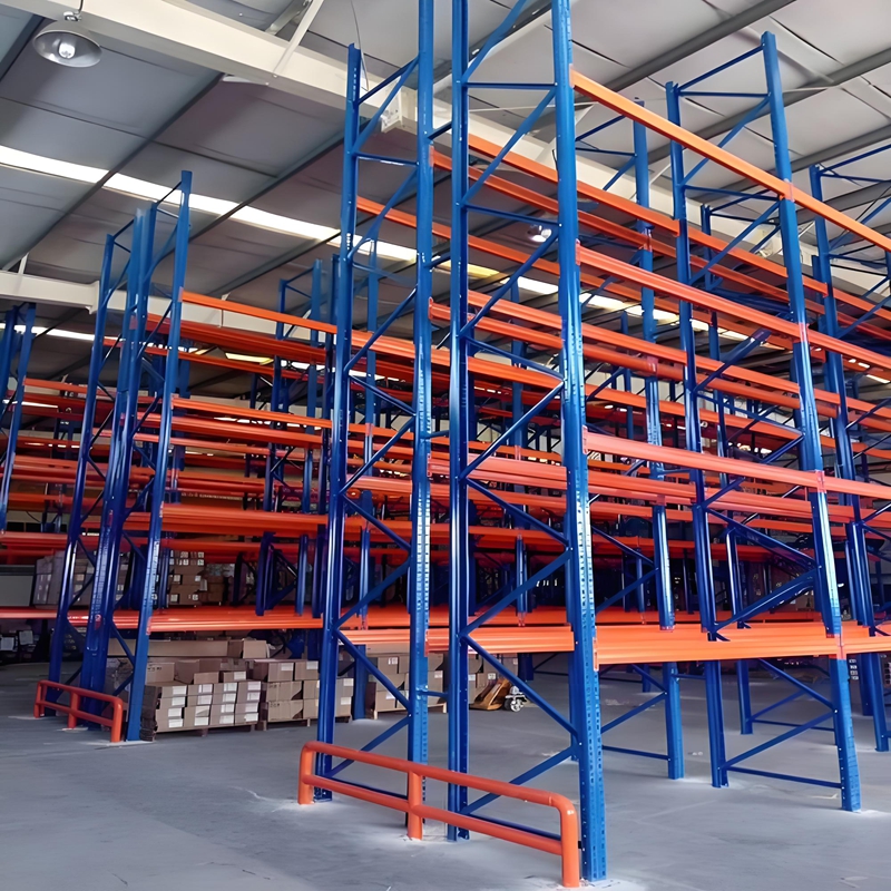 Hot Sale Selective Drive-in Pallet Rack Industrial Warehouse Storage 5 Layers Steel Metal Adjustable Heavy Duty 500-4000kg/Level