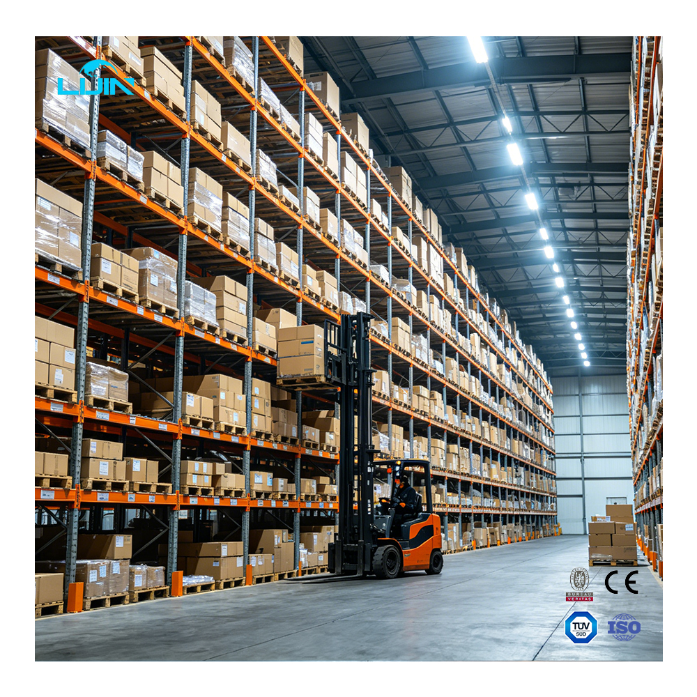 Adjustable Stacking Pallet Rack Heavy Duty Storage Shelving Unit for Warehouse