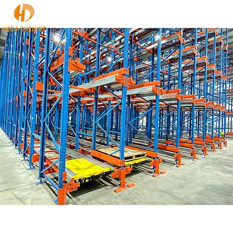 China Automatic Shuttle Rack Manufacturer Factory Warehouse Shuttle System Shelves Storage Racks For FIFO System