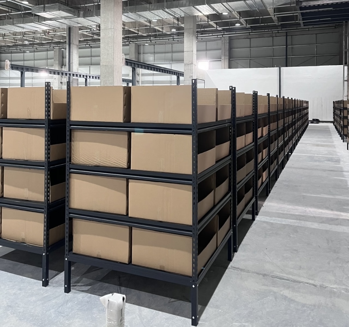 Intelligent AGV Bin Rack Automated Storage Shelving System Warehouse Robot Bin Racking Multi-tier Heavy Duty Industrial Shelving