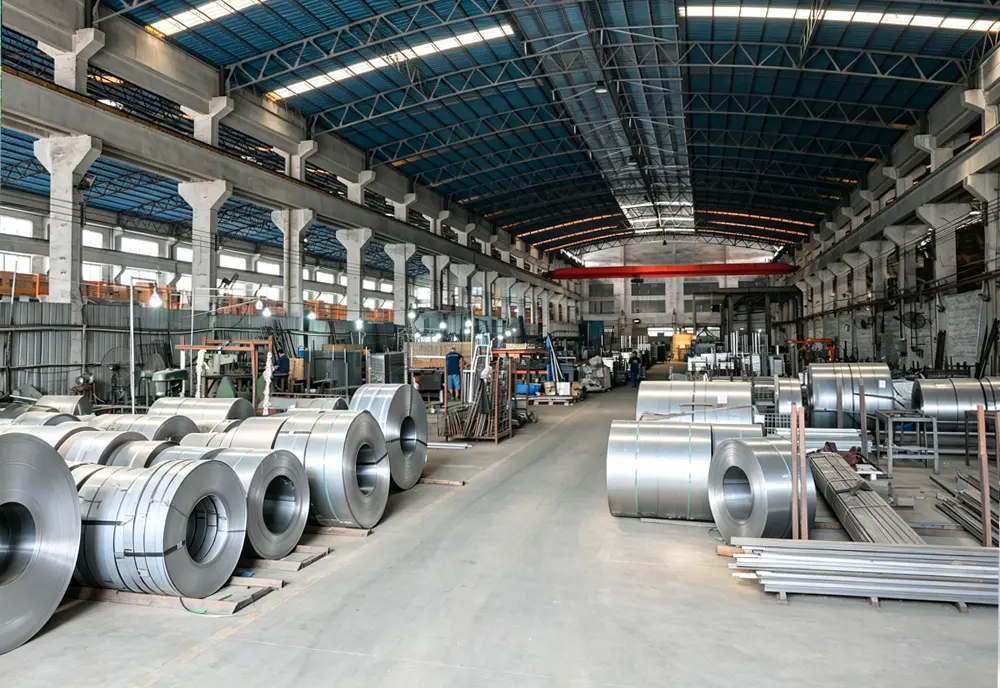 High-grade Structural Coil Steel Warehouse Storage