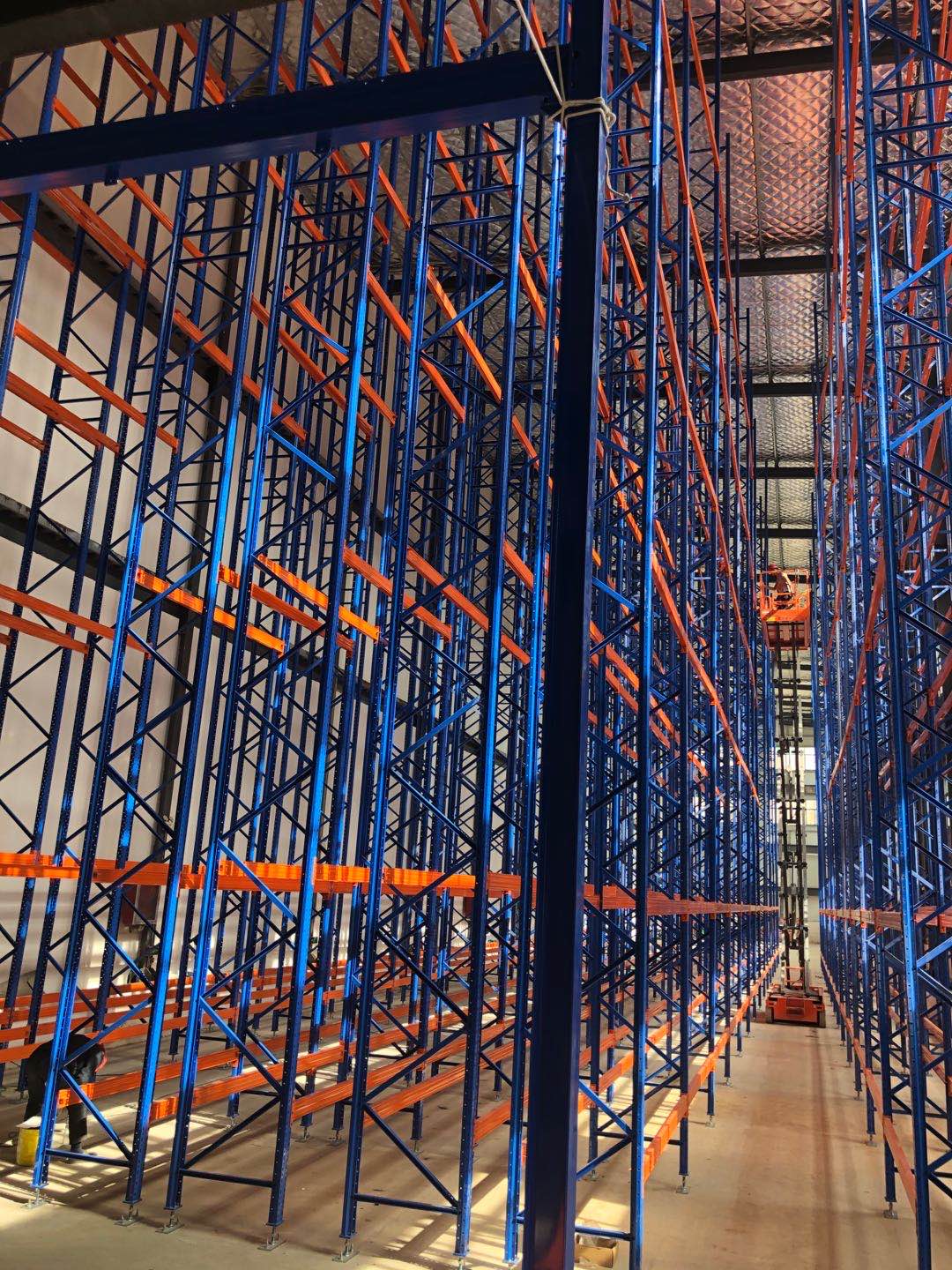 Automated Radio Shuttle Rack High Density Warehouse Storage System 2 Way Pallet Racking FIFO LIFO for Boxed Goods