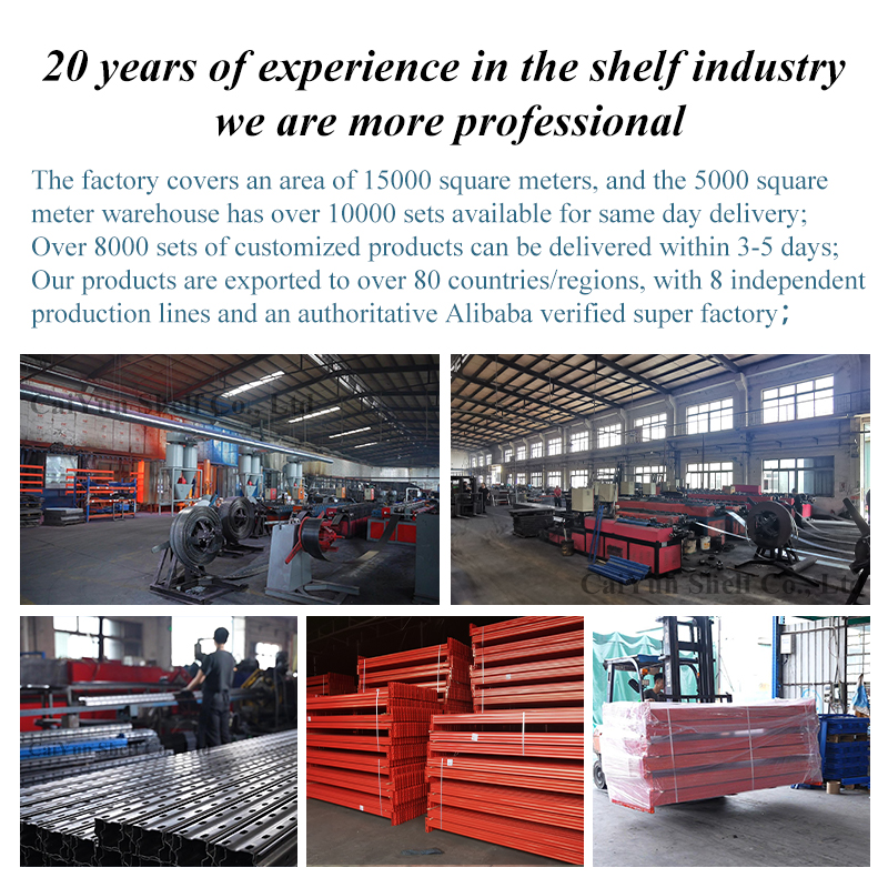 Factory Supply Heavy Duty Warehouse Storage System Live Heavy Rack System Selective Warehouse Stacking Shelving Display Shelves
