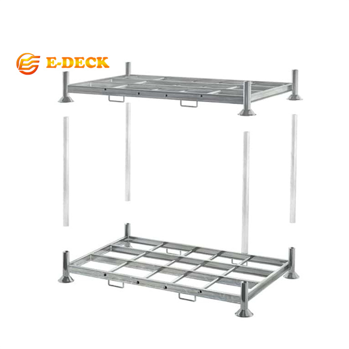 High Quality Industrial Durable Warehouse Storage Logistic Metal Stackable Steel Racks