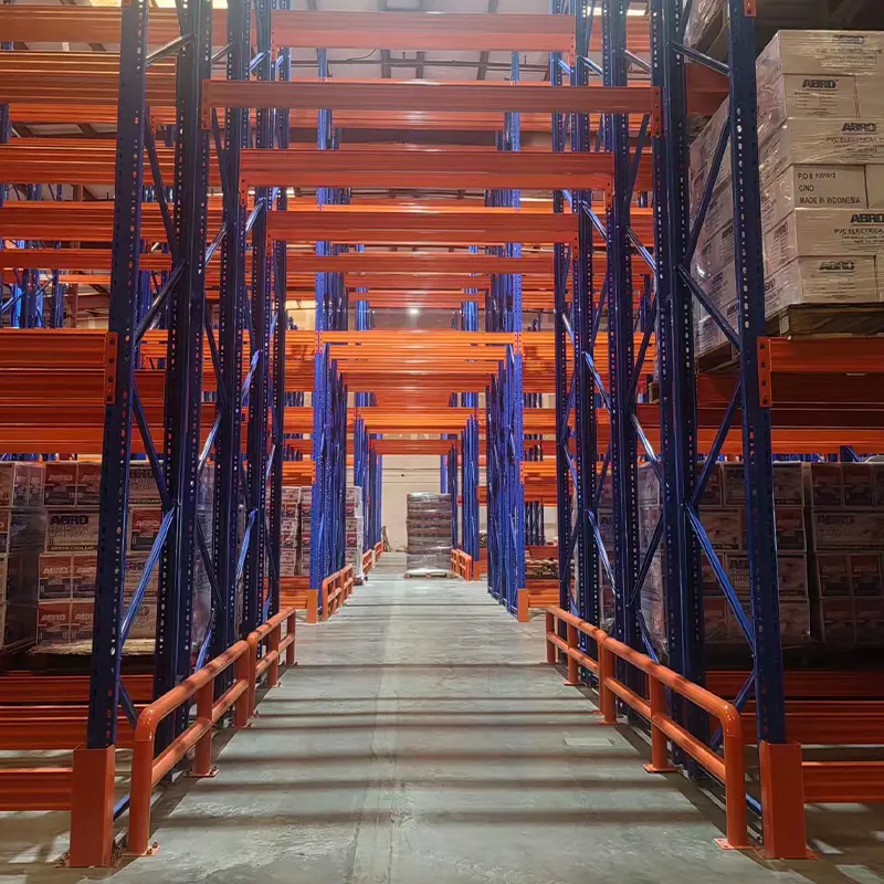 Guangzhou Heda Shelves Co., Ltd. engineer planning Push Back Pallet Rack project