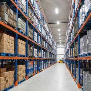 Heavy Duty Selective Pallet Racking Warehouse Storage Rack System Industrial Racks Adjustable For Building Materials