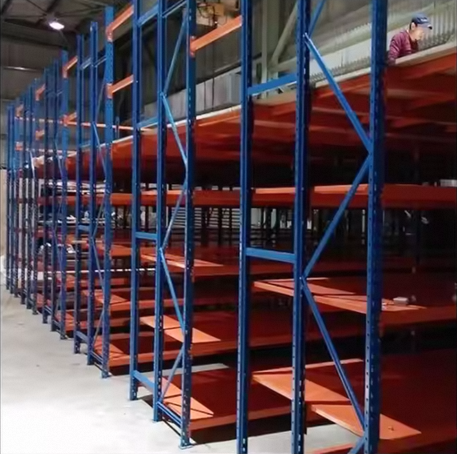 Warehouse Mezzanine Long-Span Shelving Rack