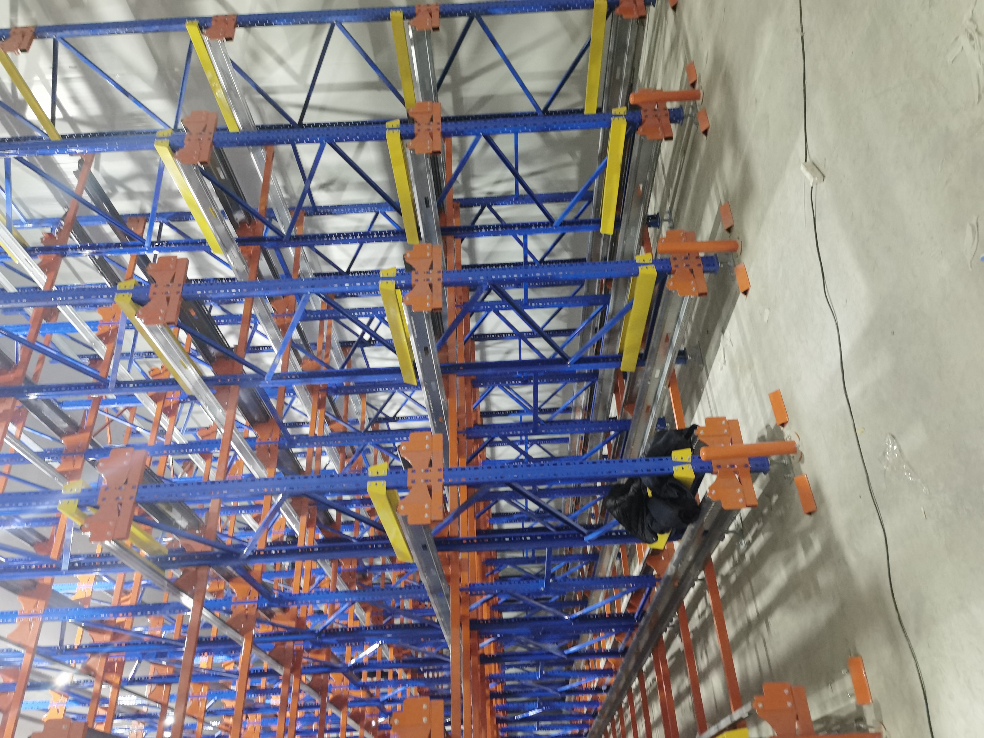 Steel Warehouse Pallet Rack Storage Racking Powder Coated Heavy Duty Weather-Resistant Inventory Shelving System