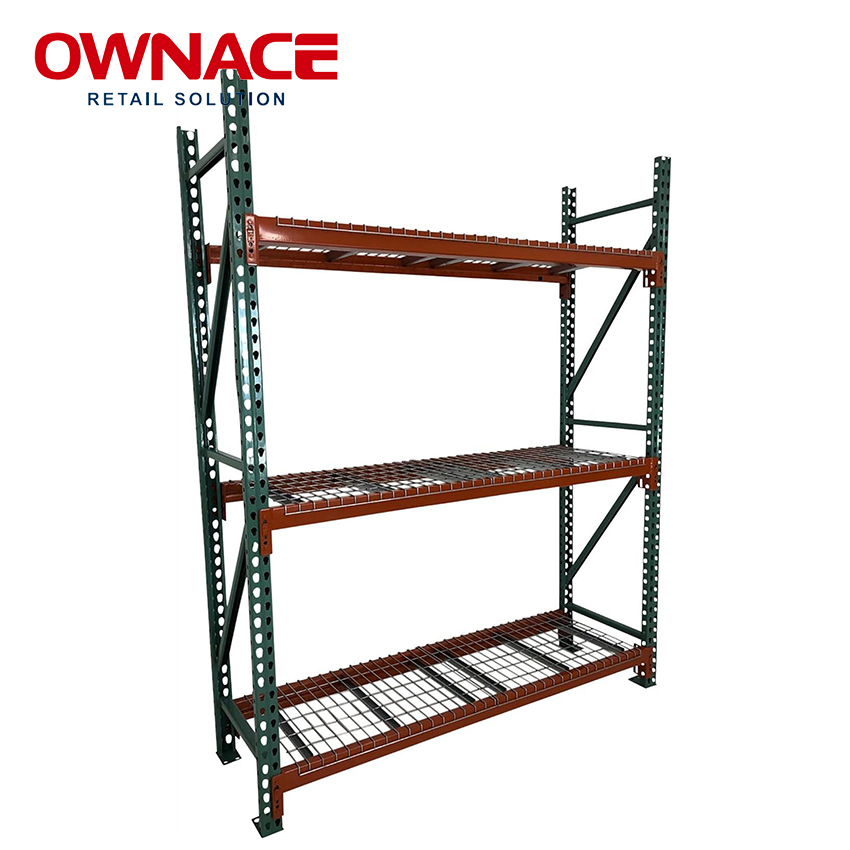Heavy Duty CE Certificate Warehouse Storage Heavy Duty Pallet Rack US Teardrop Pallet Racking Industrial Racks