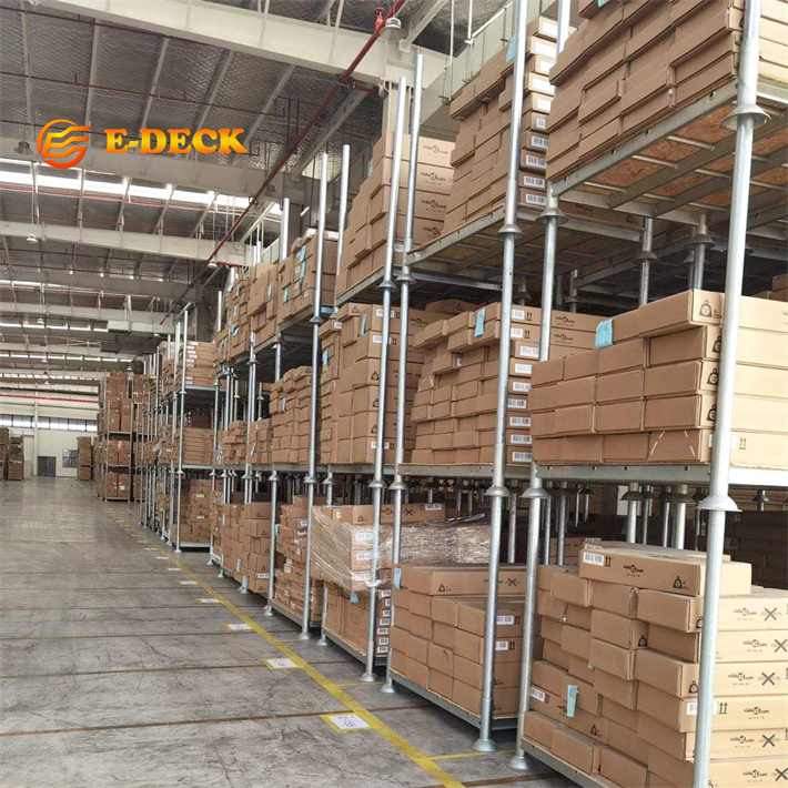 Heavy-duty Steel Metal Logistic Stackable Storage Post Pallet Racks