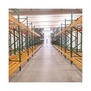 Push Back High Density Dynamic Storage Pallet Racking