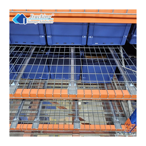High Load Warehouse Storage Steel Material Pallet Rack Heavy Duty Galvanized Fireproof Mesh Welded Wire Mesh Panel