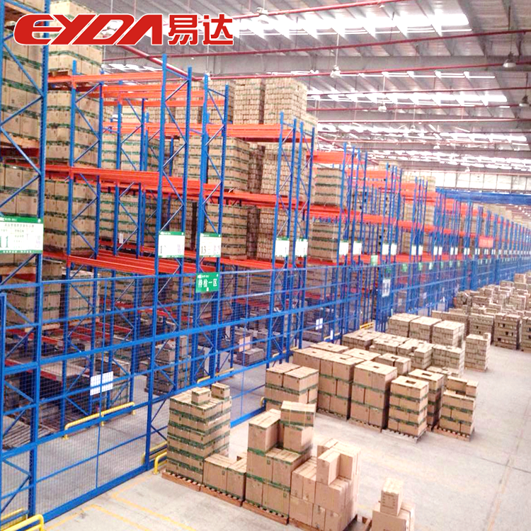 Garage Storage Factory Steel Warehouse Metal Van Rack System Heavy Duty Shelving Single Deep Industrial Pallet Rack Shelving