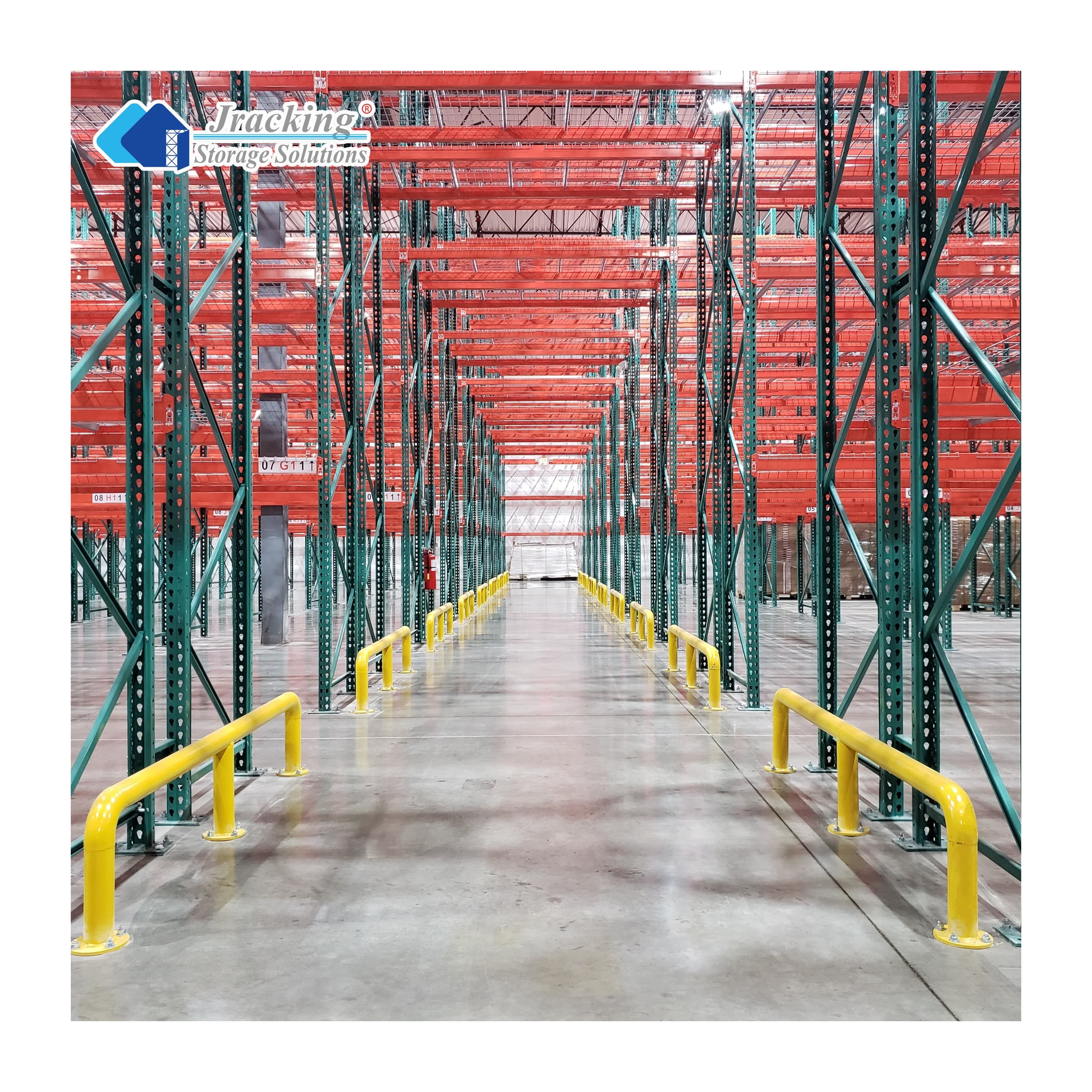 Heavy Duty Certified Industrial Storage Shelving US WarehouseTeardrop Pallet Racking for Warehouse Storage System