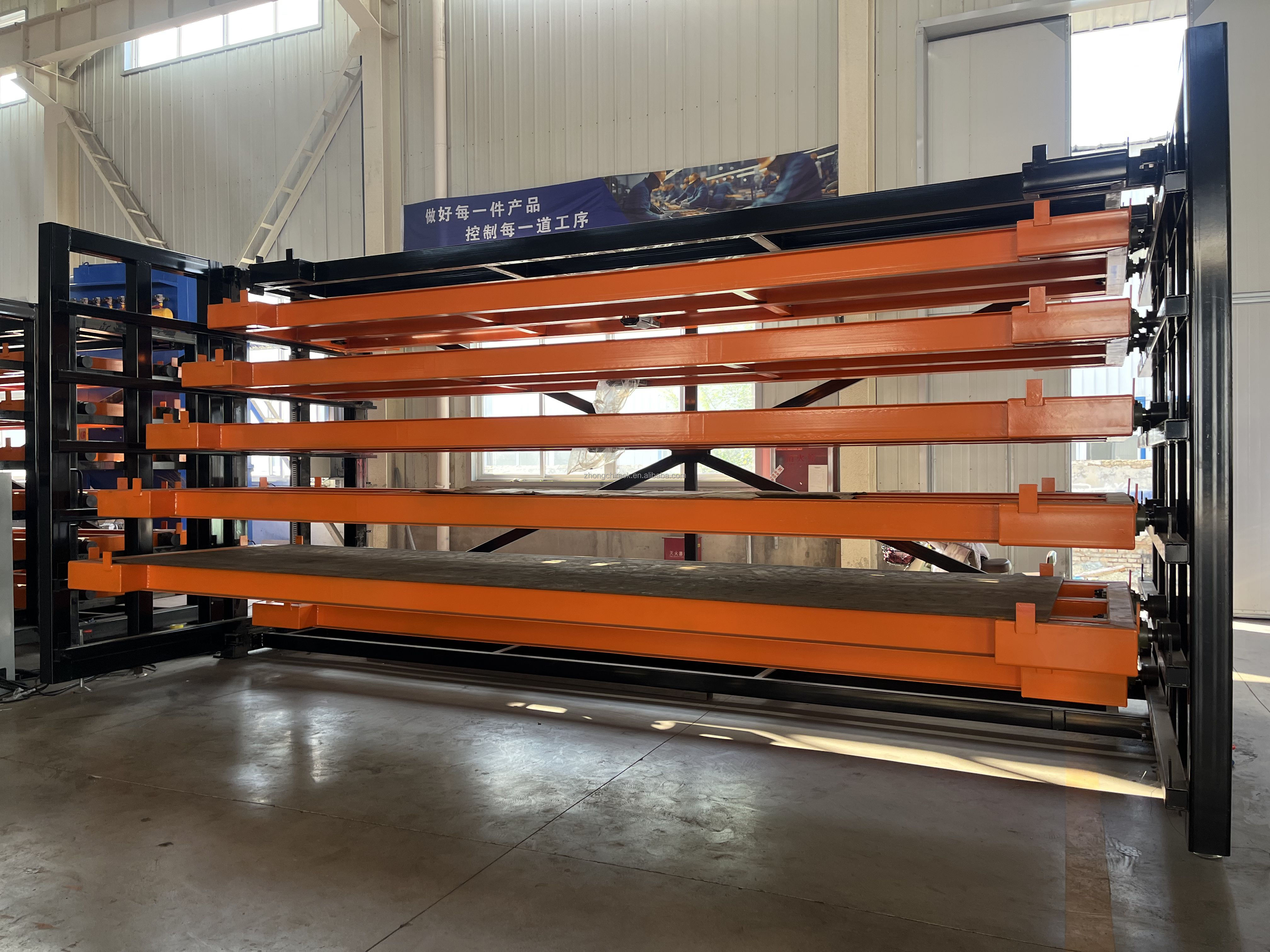 High Load Capacity 8-Layer Anti-Rust Powder Coated Steel Rack Heavy Duty Warehouse Storage System for Industrial Pallet Use