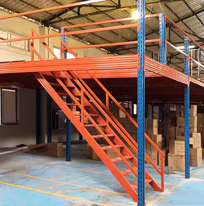 Yueyang Q235 Steel Structure High Bay Warehouse Mezzanine Racking Multi Tier Storage Shelf OEM ODM Electrostatic Powder Coated