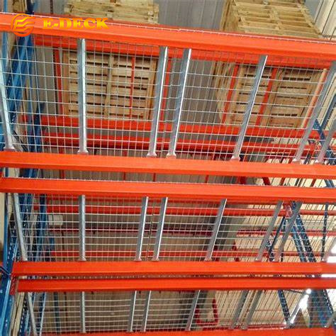 Hot Dipped Galvanized Wire Mesh Decking Pallet For Pallet Racking System
