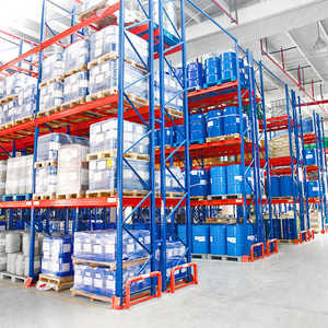Custom Heavy-Duty 5-Layer Metal Stacking Shelf Rack 1000-2000KG Capacity 4-Layer Iron Shelving Adjustability for Warehouse