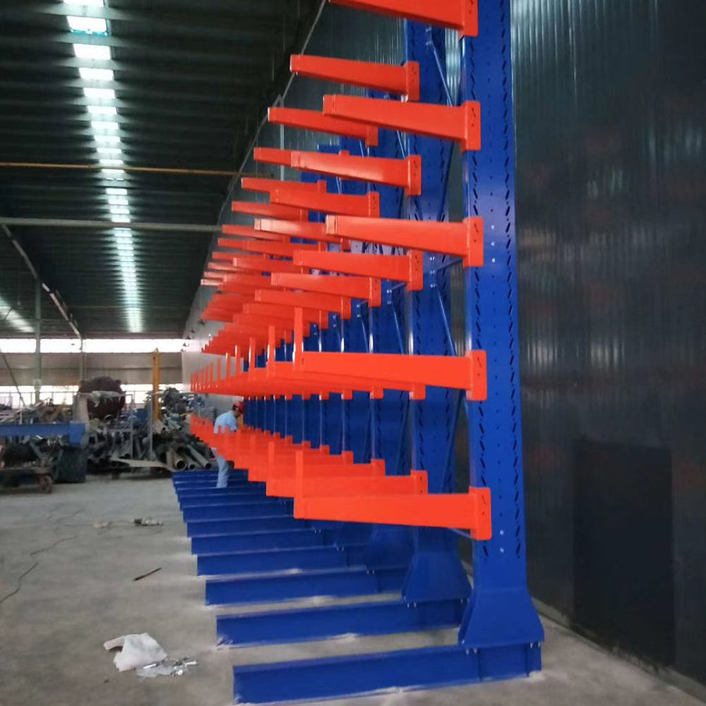Storage Racks Wholesale Selling Heavy Duty Double Side Arm Storage Racks Warehouse Storage Industrial Cantilever Lumber Rack