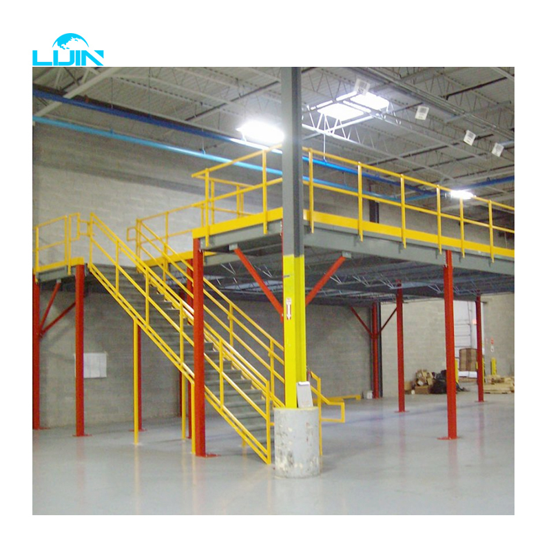 Warehouse Multi Level Steel Shelf Rack Support Mezzanine Attic Rack Racking