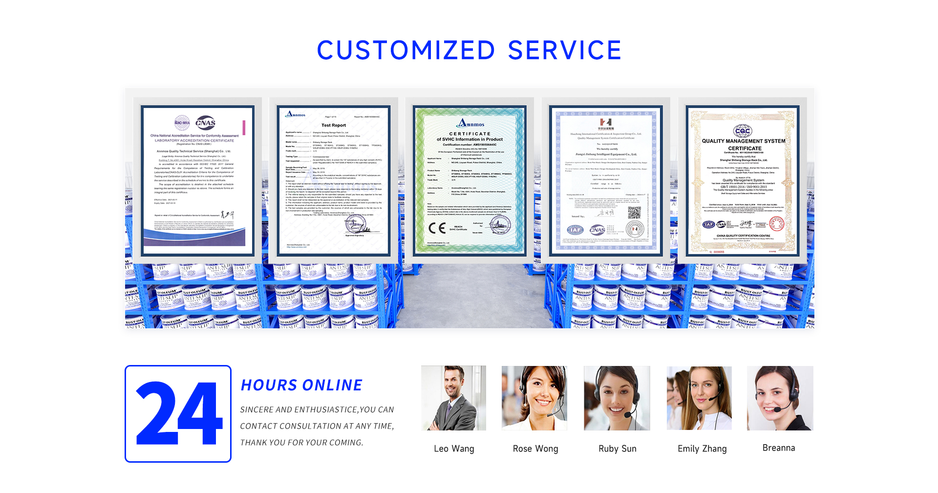 Qualification and Quality Certifications