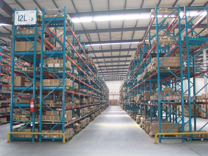 Industrial warehouse racking installation overview