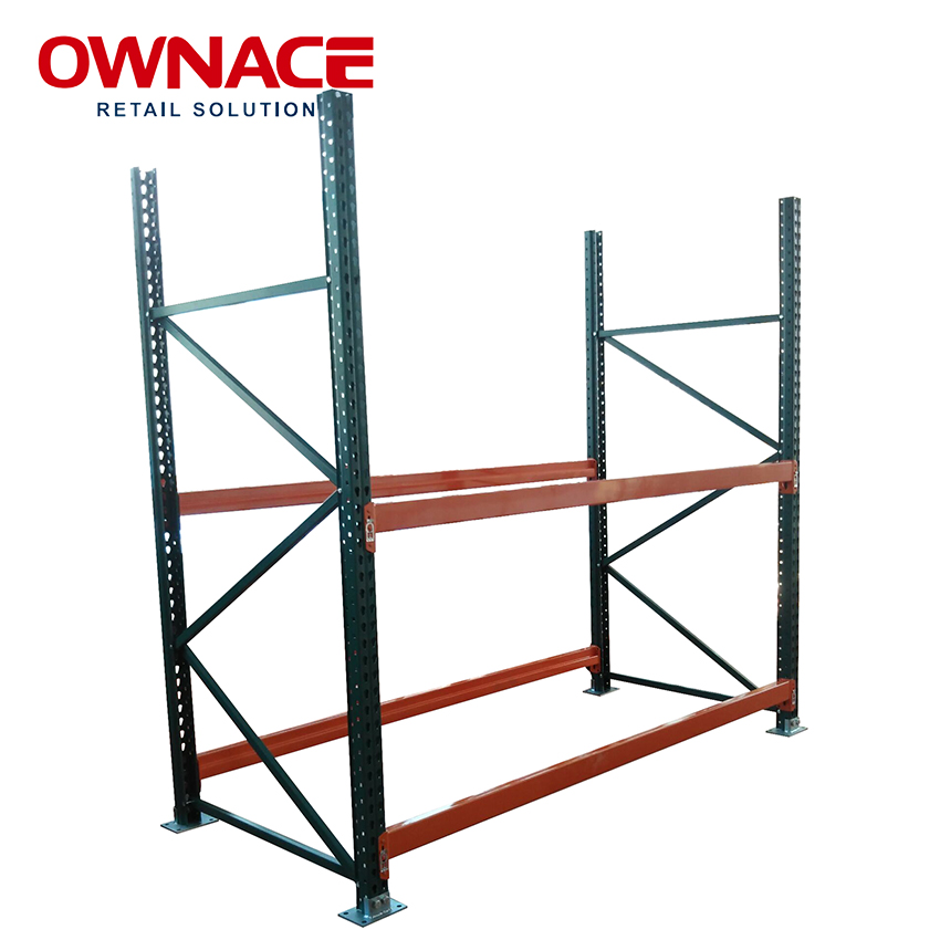 Heavy Duty CE Certificate Warehouse Storage Heavy Duty Pallet Rack US Teardrop Pallet Racking Industrial Racks