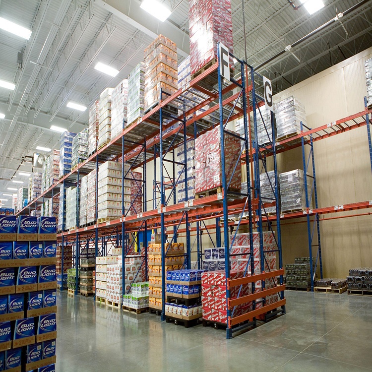 High Quality Customized Warehouse Steel Pallet Racking Adjustable Leveling Feet Easy to Install