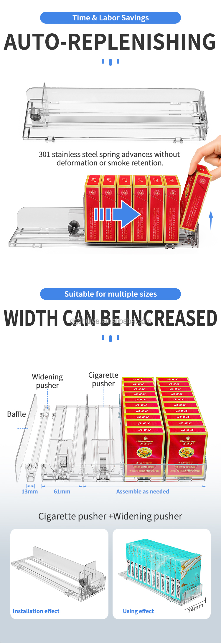 Cigarettes Dispenser Detail